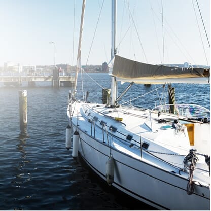 Strømaggregat til båt