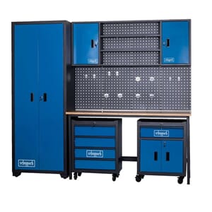 Scheppach verksted inredning 8 deler